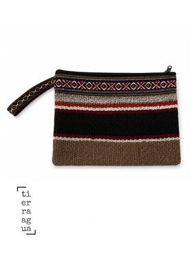 Peruvian Handwoven Wristlet Pouch /Clutch Purse